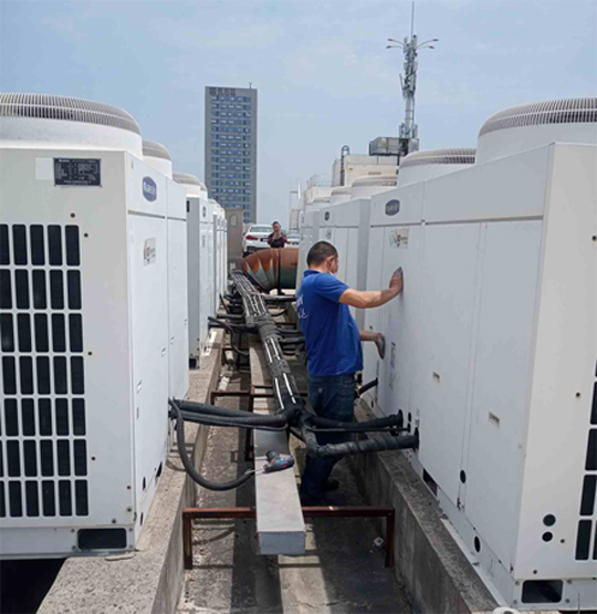 鹰潭市中央空调制热和不制冷系统维修方法